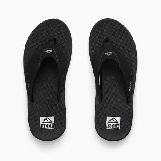 Reef Fanning Flip-Flop Black/Silver - Image 6