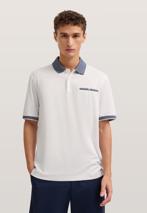 Bugatti Herren Polo shirt Modern Fit met borstzak - Image 1