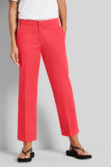 Bugatti Damen Geplooide broek met een matte glans - Image 1
