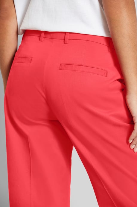 Bugatti Damen Geplooide broek met een matte glans - Image 4