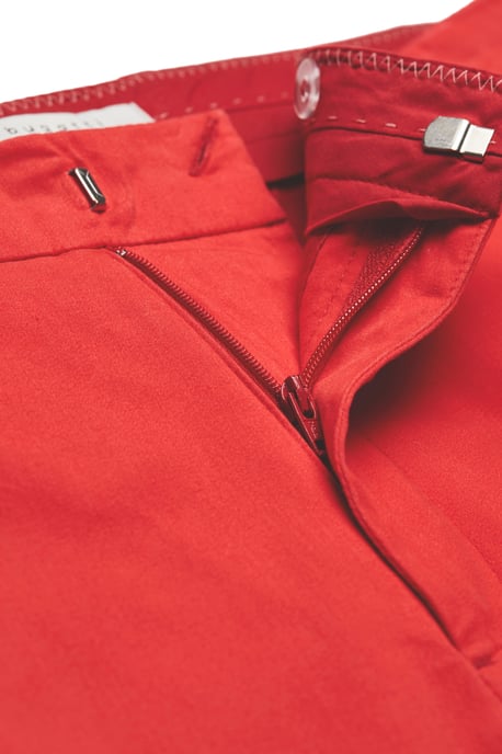Bugatti Damen Geplooide broek met een matte glans - Image 5