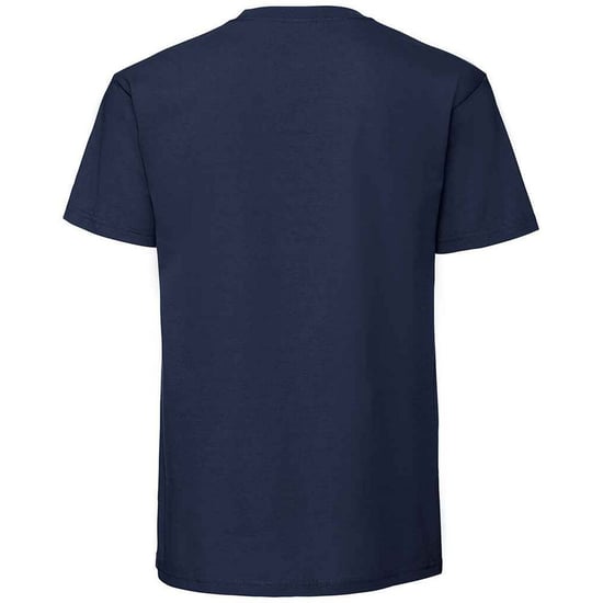 Fruit of the Loom Heren Iconic 195 Premium Ringspun Katoen T-Shirt (Deep Navy) - Image 2