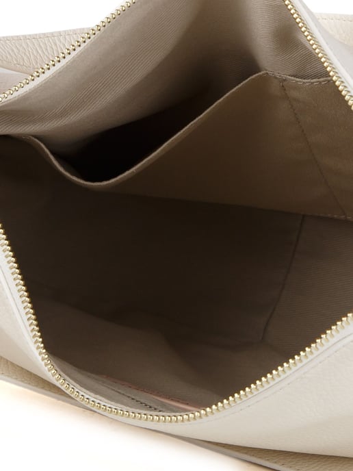 Coccinelle Nory Handtas van Gegrijst Leer - Image 4