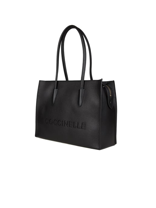 Coccinelle Myrtha26 Handtas Gegriefd Leer - Image 2