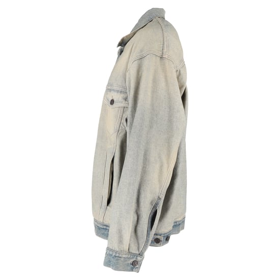 Balenciaga Gewassen Denim Jacket in Blauwe Katoen - Image 2