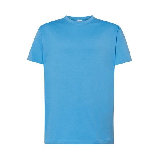 JHK Heren Premium Normaal T-Shirt (Azuurblauw) - Image 1