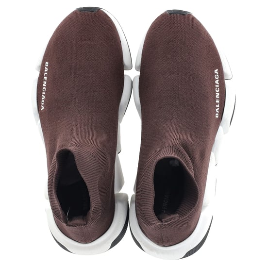 Balenciaga Speed 2.0 Sneakers in Bruin Polyester - Image 4
