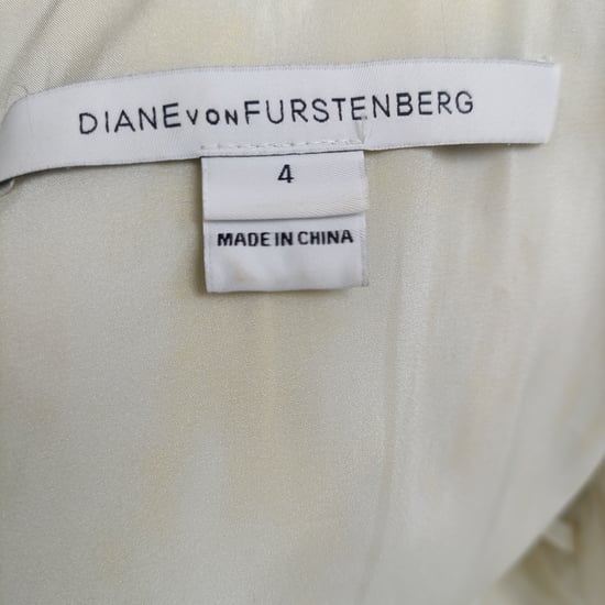 Diane von Furstenberg Carpreena Mini-jurkje in Geel Polyester - Image 4