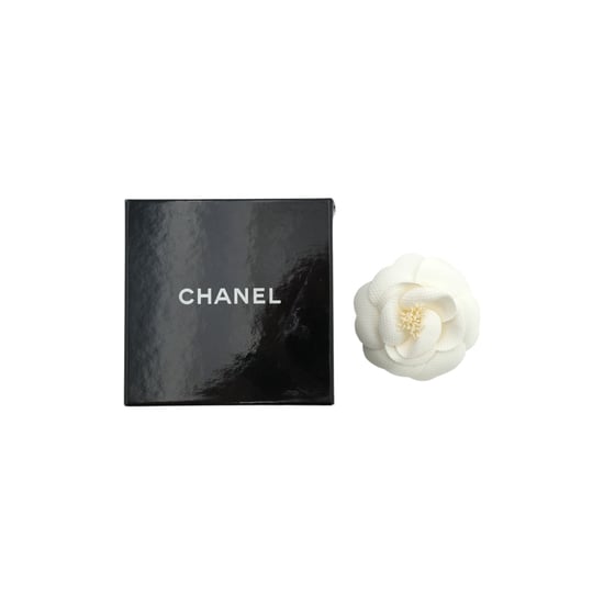 Chanel stoffen broche Camelia - Image 2