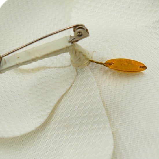 Chanel stoffen broche Camelia - Image 4