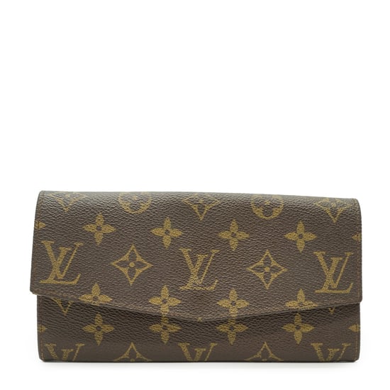 Louis Vuitton Vintage stoffen portemonnee Sarah - Image 1