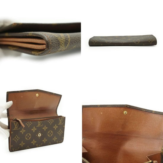 Louis Vuitton Vintage stoffen portemonnee Sarah - Image 4