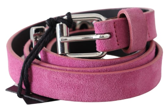 Just Cavalli Roze Zilveren Chroom Metalen Gespschouderband - Image 2