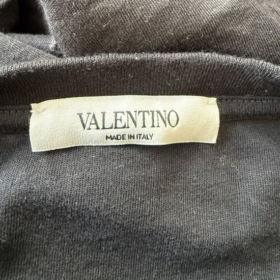 Valentino VLTN Logo T-Shirt van Zwart Katoen - Image 4