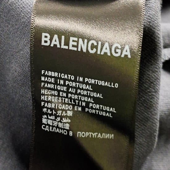 Balenciaga x Under Armour Logo-Gestikte T-Shirt in Zwart Katoen - Image 4