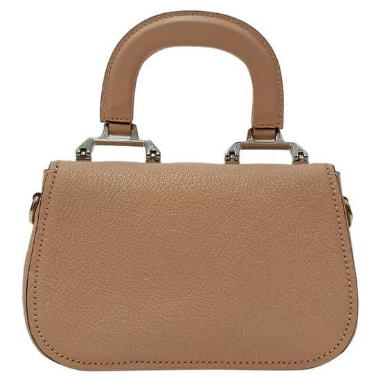 Miu Miu Mini Top Handle Bag in beige leer - Image 2