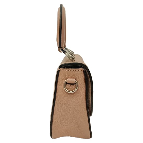 Miu Miu Mini Top Handle Bag in beige leer - Image 3