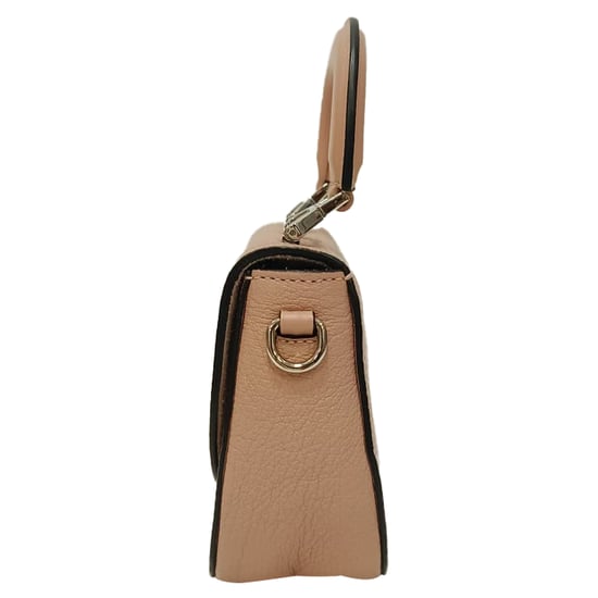 Miu Miu Mini Top Handle Bag in beige leer - Image 4
