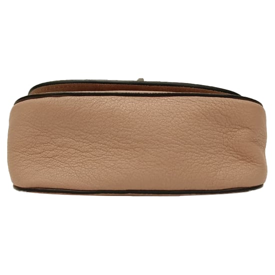 Miu Miu Mini Top Handle Bag in beige leer - Image 5