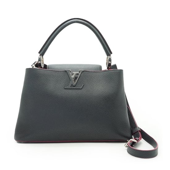 Louis Vuitton leren handtas Capucines - Image 1