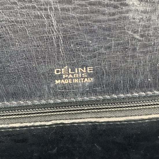 Celine Vintage stoffen schoudertas C Carriage - Image 5