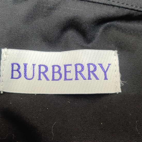 Burberry EKD-geborduurd Shirt in Zwarte Katoen - Image 2