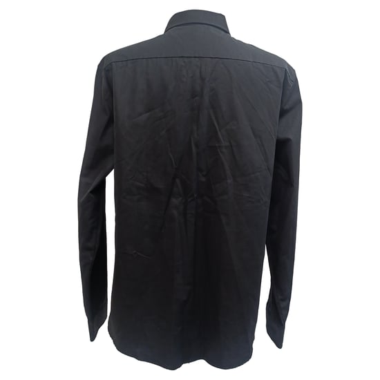 Burberry EKD-geborduurd Shirt in Zwarte Katoen - Image 4