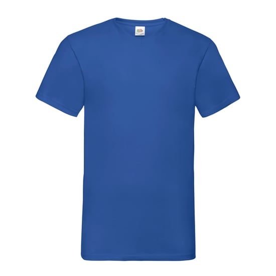 Fruit of the Loom Heren Valueweight V Neck T-shirt (Koningsblauw) - Image 1