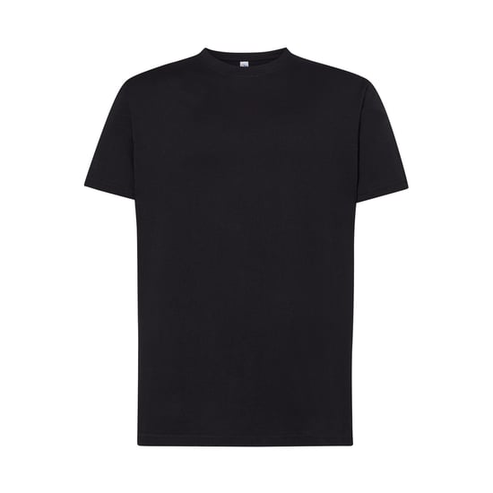 JHK Heren Premium Normaal T-Shirt (Zwart) - Image 1