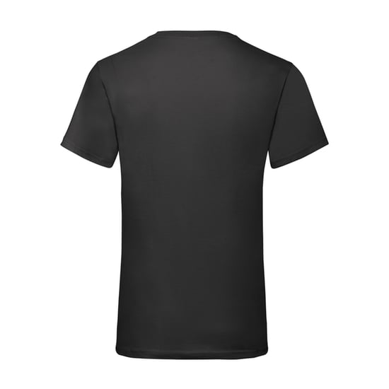 Fruit of the Loom Heren Valueweight V Neck T-shirt (Zwart) - Image 2