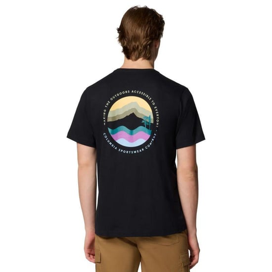 Columbia Heren Kettle River Outdoor T-Shirt (Zwart) - Image 2
