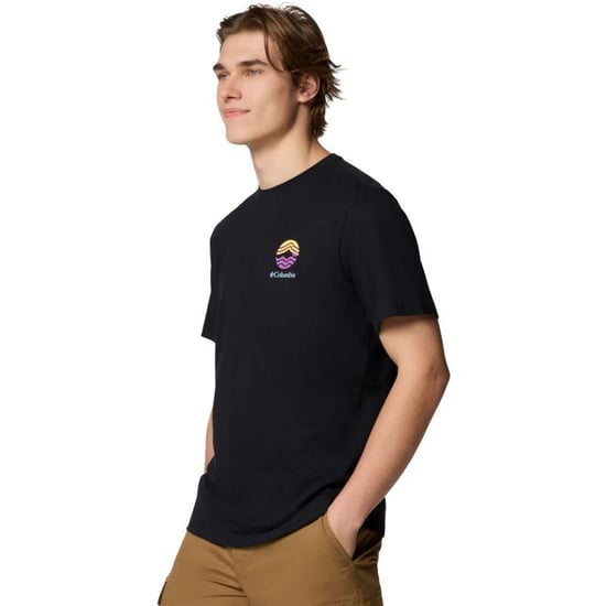 Columbia Heren Kettle River Outdoor T-Shirt (Zwart) - Image 3