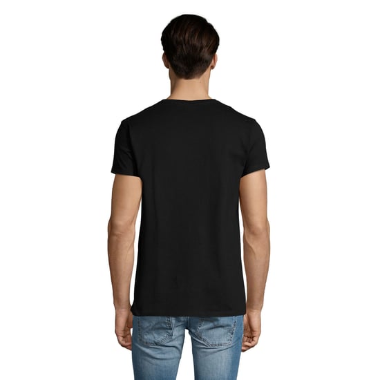 SOLS Heren Imperial V Hals T-shirt (Diep zwart) - Image 2