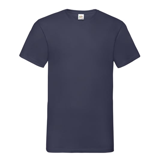 Fruit of the Loom Heren Valueweight V Neck T-shirt (Deep Navy) - Image 1