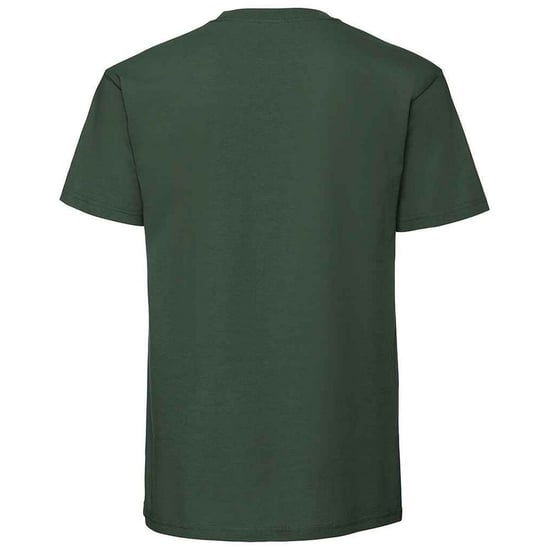 Fruit of the Loom Heren Iconic 195 Premium Ringspun Katoen T-Shirt (Fles groen) - Image 2