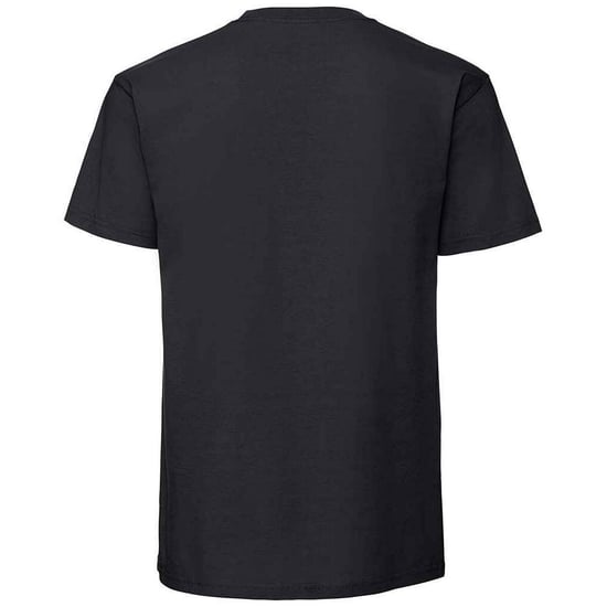 Fruit of the Loom Heren Iconic 195 Premium Ringspun Katoen T-Shirt (Zwart) - Image 2