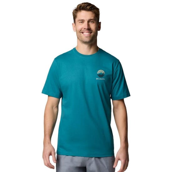 Columbia Heren Kettle River Outdoor T-Shirt (Groen) - Image 1
