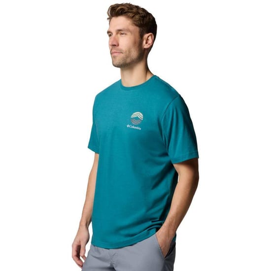 Columbia Heren Kettle River Outdoor T-Shirt (Groen) - Image 3