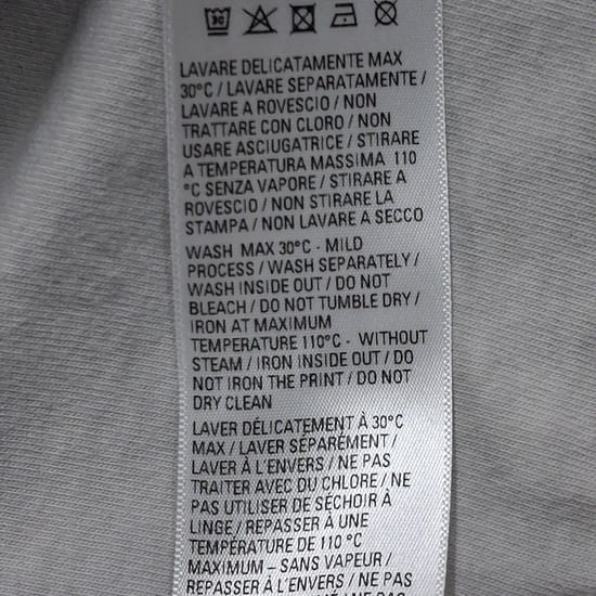 Balenciaga Metaal Vintage Overmaat T-Shirt in Grijze Katoen - Image 4