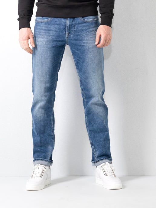 Petrol Industries - Heren Riley Regular Fit Jeans - Blauw - Image 1