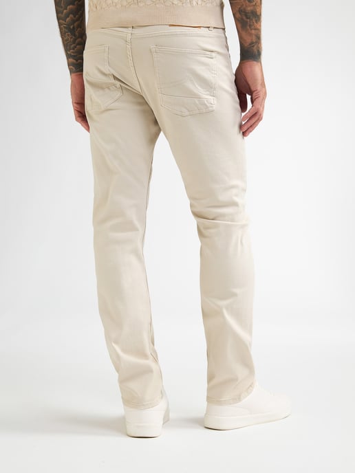 Petrol Industries - Heren Starling Straight Fit Gekleurde Denim Serpiente - Wit - Image 4