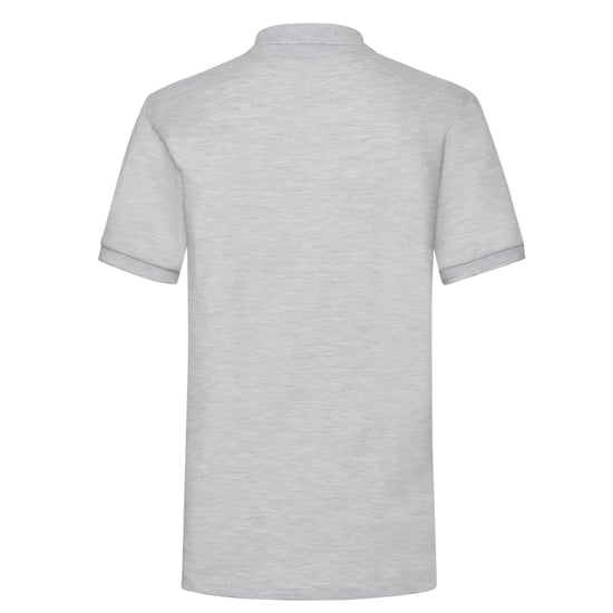 Fruit of the Loom Heren 65/35 Zwaargewicht Poloshirt (Heide Grijs) - Image 2