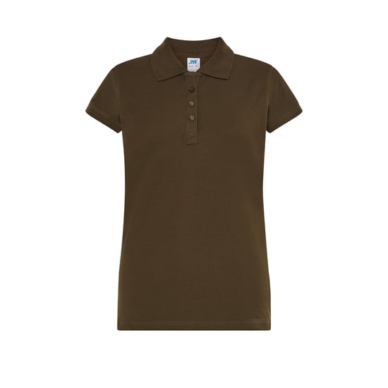 JHK Dames/Dames Regular Poloshirt (Khaki) - Image 1