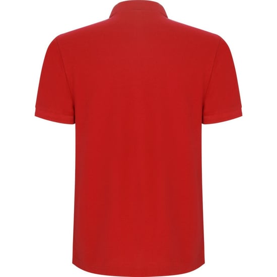 Roly Heren Pegaso Premium Effen Polo Shirt (Rood) - Image 2