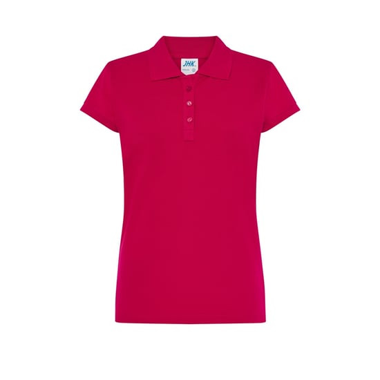 JHK Dames/Dames Regular Poloshirt (Framboos) - Image 1