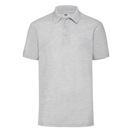 Fruit of the Loom Heren 65/35 Poloshirt (Heide Grijs) - Image 1
