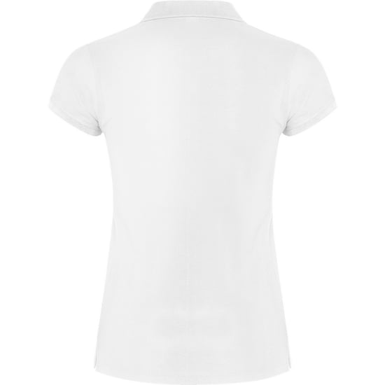 Roly Dames/Dames Ster Poloshirt (Wit) - Image 2