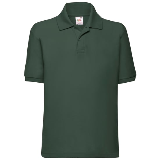 Fruit of the Loom Kinder/Kinder 65/35 Poloshirt (Fles groen) - Image 1