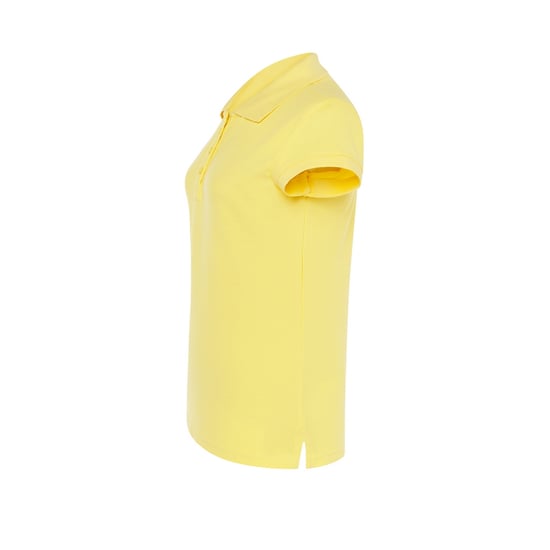 JHK Dames/Dames Regular Poloshirt (Lichtgeel) - Image 3