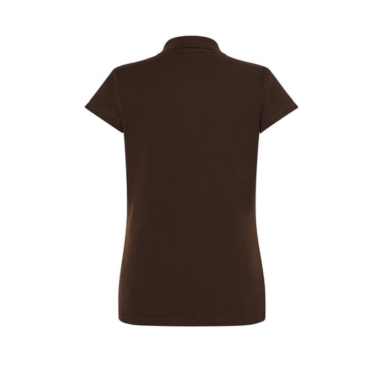 JHK Dames/Dames Regular Poloshirt (Chocolade) - Image 2